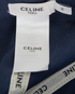 Celine Triomphe Baseball Cap, &pound;190, Accessories, Navy, Cotton, Other view